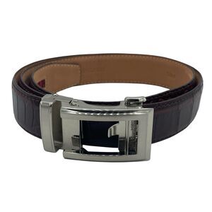 Nexbelt Mens Belt Adjust to 35" Alligator V2 Embossed Leather Ratchet Buckle